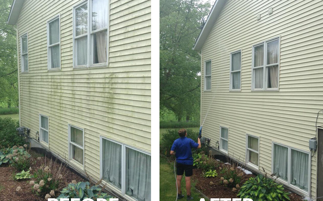 Power Washing Siding