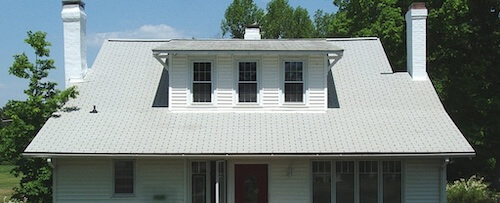 Roof after cleaning